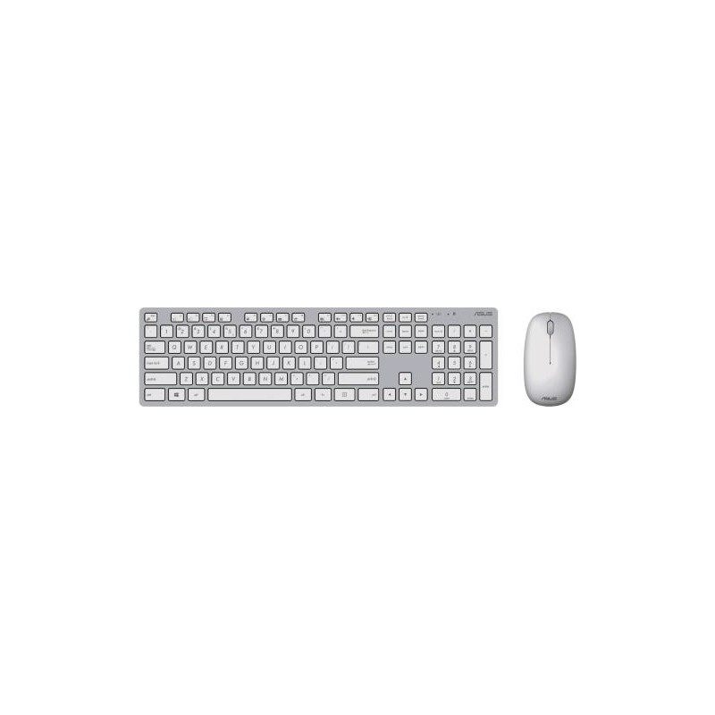 KEYBOARD +MOUSE WRL OPT. W5000/WHITE 90XB0430-BKM3A0 ASUS