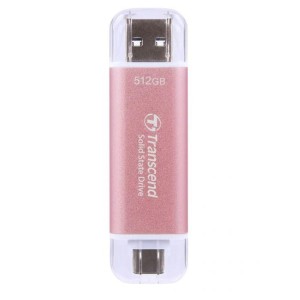 External SSD|TRANSCEND|ESD310|512GB|USB-C|USB|3D NAND|Write speed 900 MBytes/sec|Read speed 1050 MBytes/sec|TS512GESD310P