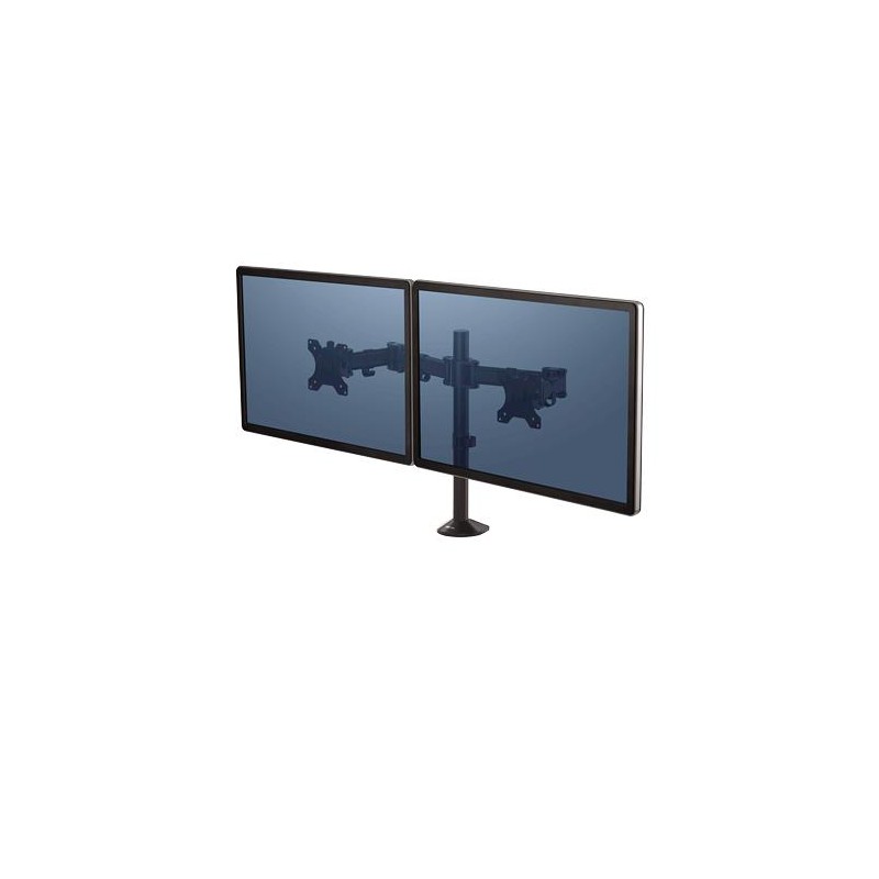 MONITOR ACC ARM DUAL REFLEX/BLACK 8502601 FELLOWES