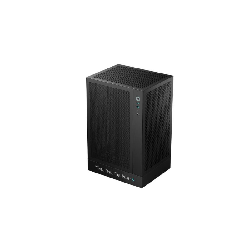 Case|DEEPCOOL|CH170 DIGITAL|MiniTower|Not included|MiniITX|Colour Black|CH170DIGITAL