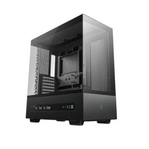 Case|DEEPCOOL|CH690 DIGITAL|MiniTower|Case product features Transparent panel|Not included|Colour Black|R-CH690-BKNNA0D-G-1