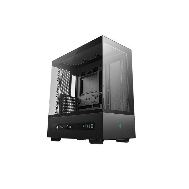 Case|DEEPCOOL|CH690 DIGITAL|MiniTower|Case product features Transparent panel|Not included|Colour Black|R-CH690-BKNNA0D-G-1