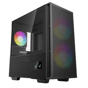 Case|DEEPCOOL|CH360 DIGITAL|MiniTower|Not included|MicroATX|MiniITX|Colour Black|CH360DIGITAL