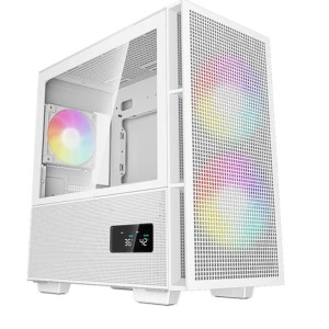 Case|DEEPCOOL|CH360 DIGITAL WH|MiniTower|Not included|MicroATX|MiniITX|Colour White|CH360DIGITALWH