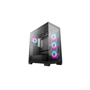 Case|DEEPCOOL|CG580 4F|MidiTower|Case product features Transparent panel|Not included|ATX|MicroATX|MiniITX|Colour Black|R-CG580-