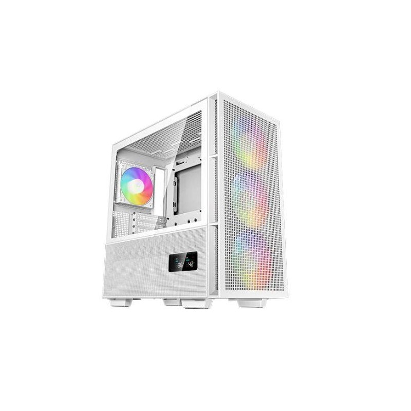 Case|DEEPCOOL|CH560 DIGITAL WH|Case product features Transparent panel|Not included|Colour White|R-CH560-WHAPE4D-G-1