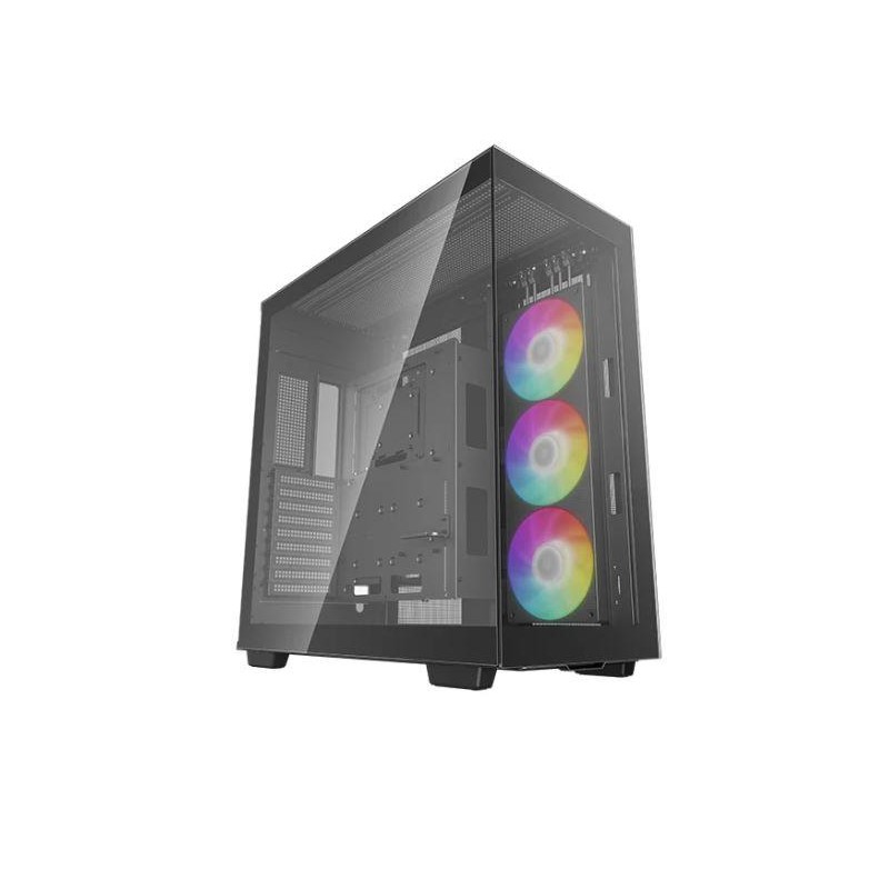 Case|DEEPCOOL|CH780|MiniTower|Case product features Transparent panel|Colour Black|R-CH780-BKADE41-G-1