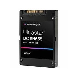 SSD|WESTERN DIGITAL|SSD series Ultrastar DC SN655|3.84TB|PCIe Gen4|NVMe|NAND flash technology TLC|Write speed 2600 MBytes/sec|Re