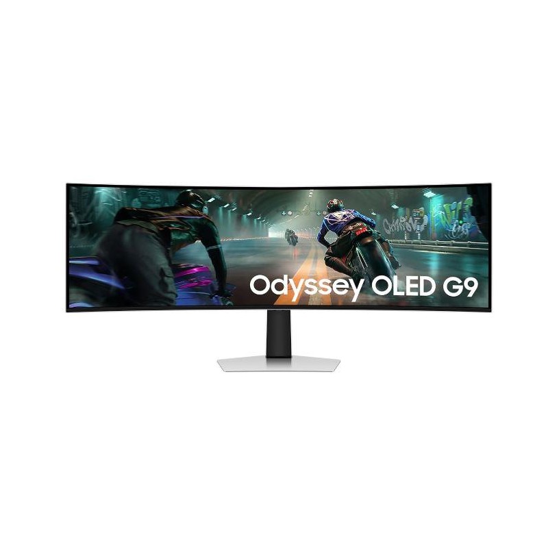 Monitor|SAMSUNG|Odyssey G9 G91SD|49"|Gaming/Curved|Panel OLED|5120x1440|32:9|144 Hz|0.03 ms|Tilt|Colour Silver|LS49DG910SUXEN Monitor|SAMSUNG|Odyssey G9 G91SD|49"|Gaming/Curved|Panel OLED|5120x1440|32:9|144 Hz|0.03 ms|Tilt|Colour Silver|LS49DG910SUXEN