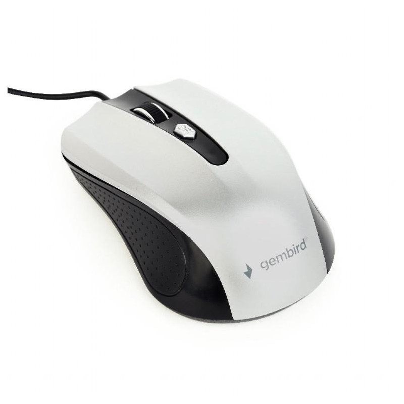MOUSE USB OPTICAL BLACK/SILVER/MUS-4B-01-BS GEMBIRD MOUSE USB OPTICAL BLACK/SILVER/MUS-4B-01-BS GEMBIRD