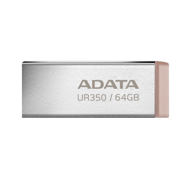 MEMORY DRIVE FLASH USB3.2 64GB/BROWN UR350-64G-RSR/BG ADATA MEMORY DRIVE FLASH USB3.2 64GB/BROWN UR350-64G-RSR/BG ADATA