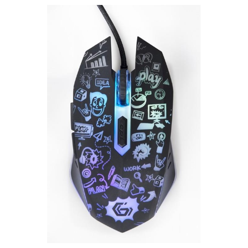 MOUSE USB OPTICAL BLACK/MUS-6B-GRAFIX-01 GEMBIRD MOUSE USB OPTICAL BLACK/MUS-6B-GRAFIX-01 GEMBIRD