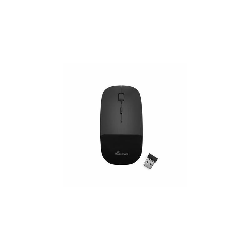 MOUSE USB OPTICAL WRL/BLACK MROS215 MEDIARANGE MOUSE USB OPTICAL WRL/BLACK MROS215 MEDIARANGE