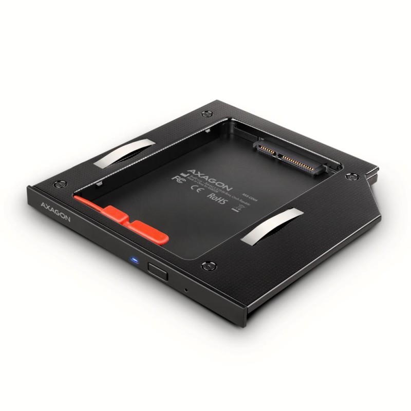 SSD/HDD CADDY 2.5" DVD SLOT/RSS-CD09 AXAGON SSD/HDD CADDY 2.5" DVD SLOT/RSS-CD09 AXAGON