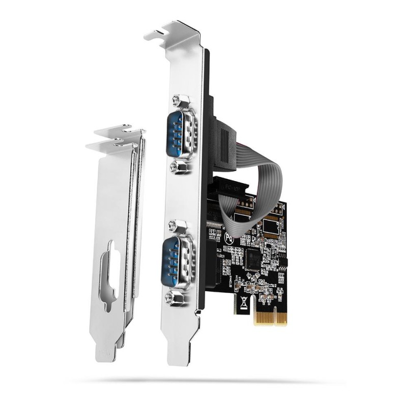 NET CARD PCIE 2PORT 250KBPS/SP&LP PCEA-S2N AXAGON NET CARD PCIE 2PORT 250KBPS/SP&LP PCEA-S2N AXAGON