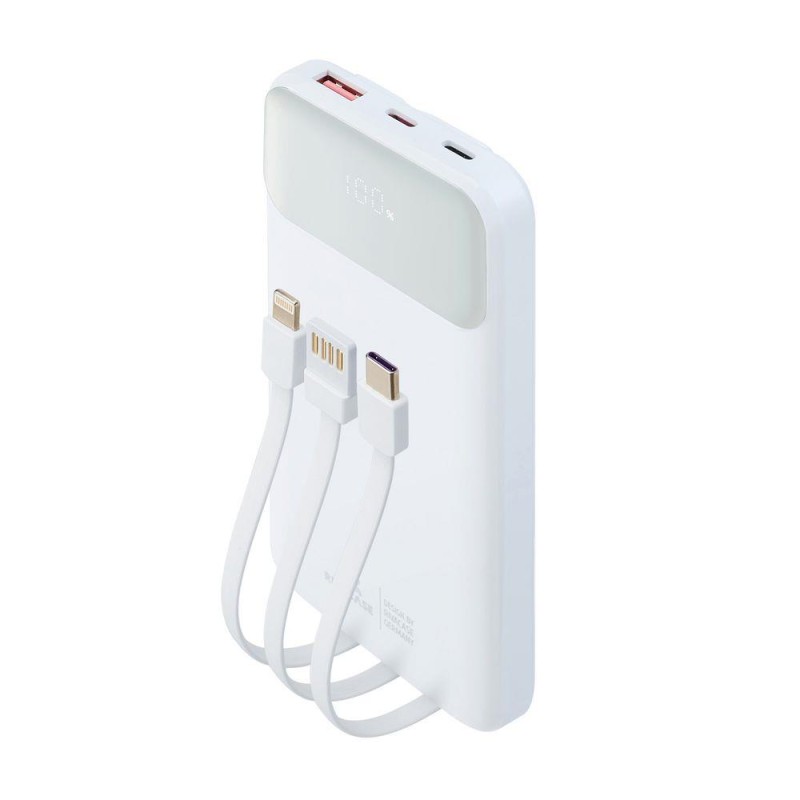 POWER BANK USB 10000MAH/VA2211 WHITE RIVACASE POWER BANK USB 10000MAH/VA2211 WHITE RIVACASE