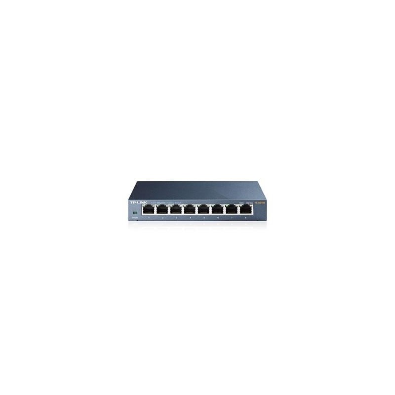 Switch|TP-LINK|8x10Base-T / 100Base-TX / 1000Base-T|TL-SG108 Switch|TP-LINK|8x10Base-T / 100Base-TX / 1000Base-T|TL-SG108