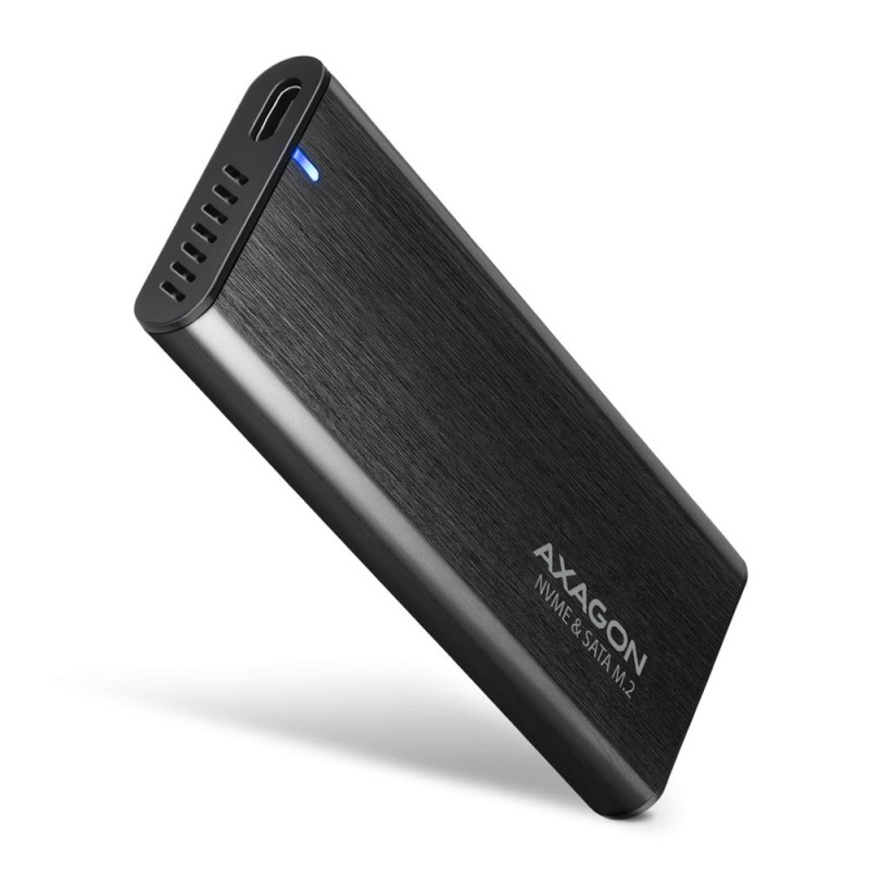 SSD ACC ENCLOSURE M.2 NVME/SATA USB-C EEM2-SB2 AXAGON SSD ACC ENCLOSURE M.2 NVME/SATA USB-C EEM2-SB2 AXAGON