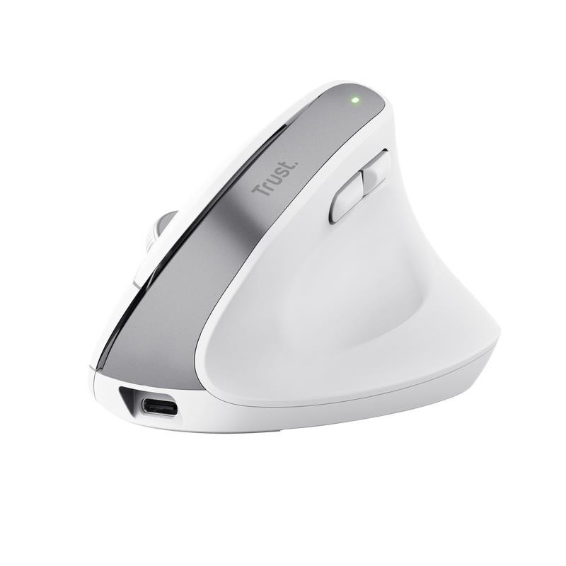 MOUSE USB OPTICAL WRL BAYO+/ERGONOMIC WHT 25399 TRUST MOUSE USB OPTICAL WRL BAYO+/ERGONOMIC WHT 25399 TRUST