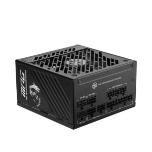 Power Supply|MSI|MPG A850GS PCIE5|ATX 3.1|850 Watts|Efficiency 80 PLUS GOLD|PFC Active|MPGA850GSPCIE5