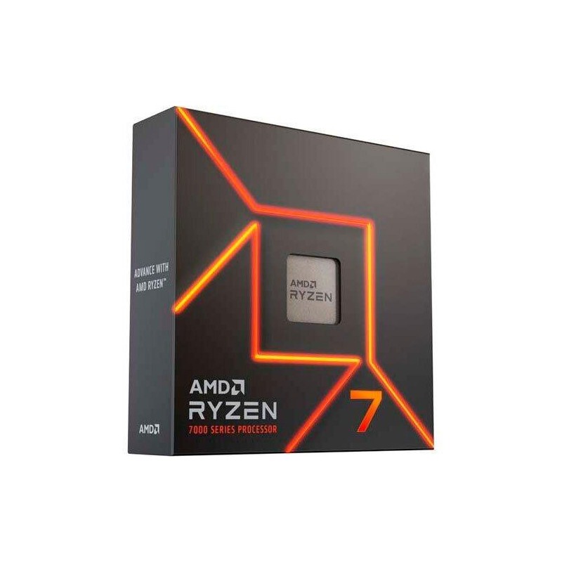 CPU|AMD|Desktop|Ryzen 7|R7-7700X|4500 MHz|Cores 8|32MB|Socket SAM5|105 Watts|GPU Radeon|BOX|100-100000591WOF CPU|AMD|Desktop|Ryzen 7|R7-7700X|4500 MHz|Cores 8|32MB|Socket SAM5|105 Watts|GPU Radeon|BOX|100-100000591WOF