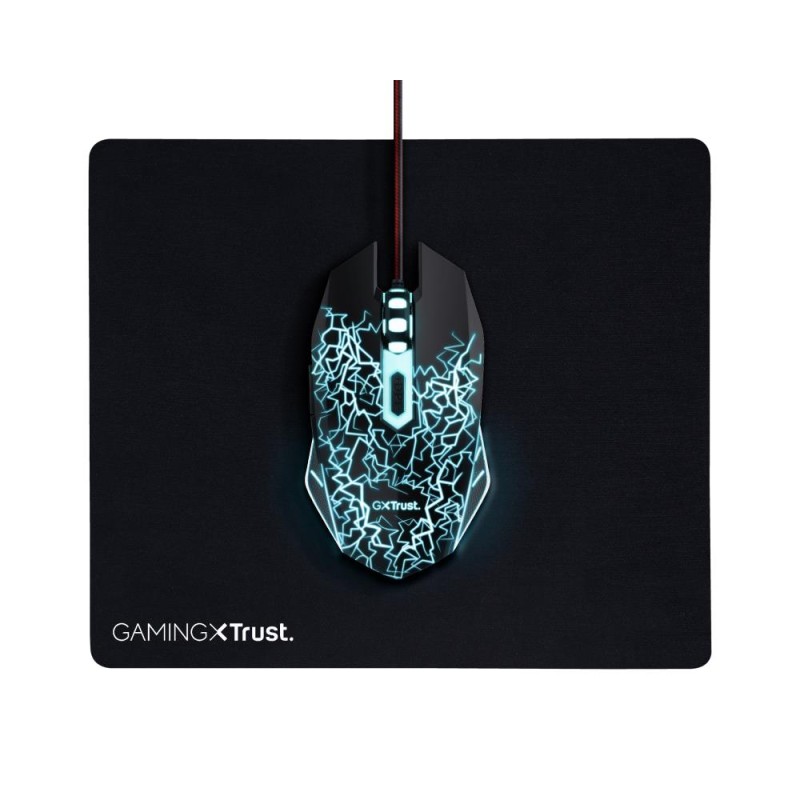 MOUSE USB OPTICAL GAMING/+MOUSE PAD 24752 TRUST MOUSE USB OPTICAL GAMING/+MOUSE PAD 24752 TRUST