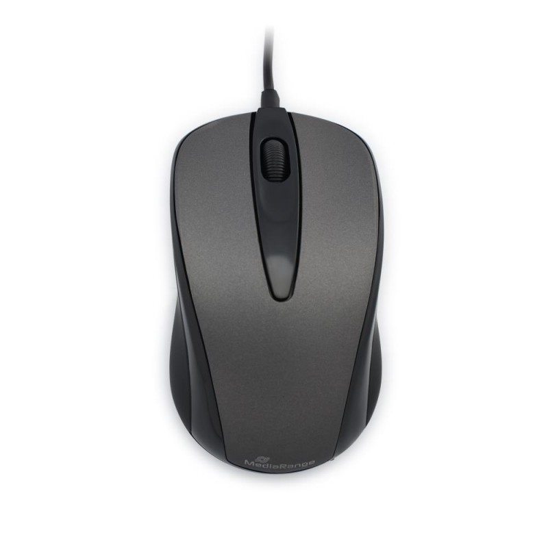 MOUSE USB OPTICAL BLACK/GREY/MROS201 MEDIARANGE MOUSE USB OPTICAL BLACK/GREY/MROS201 MEDIARANGE
