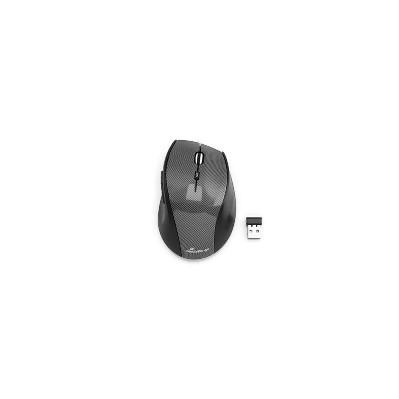 MOUSE USB OPTICAL WRL 5-BUTTON/BLACK MROS207 MEDIARANGE MOUSE USB OPTICAL WRL 5-BUTTON/BLACK MROS207 MEDIARANGE