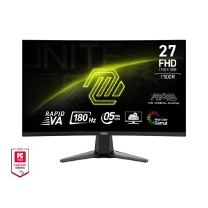 LCD Monitor|MSI|MAG 27C6F|27"|Gaming/Curved|Panel VA|1920x1080|16:9|180Hz|0.5 ms|MAG27C6F