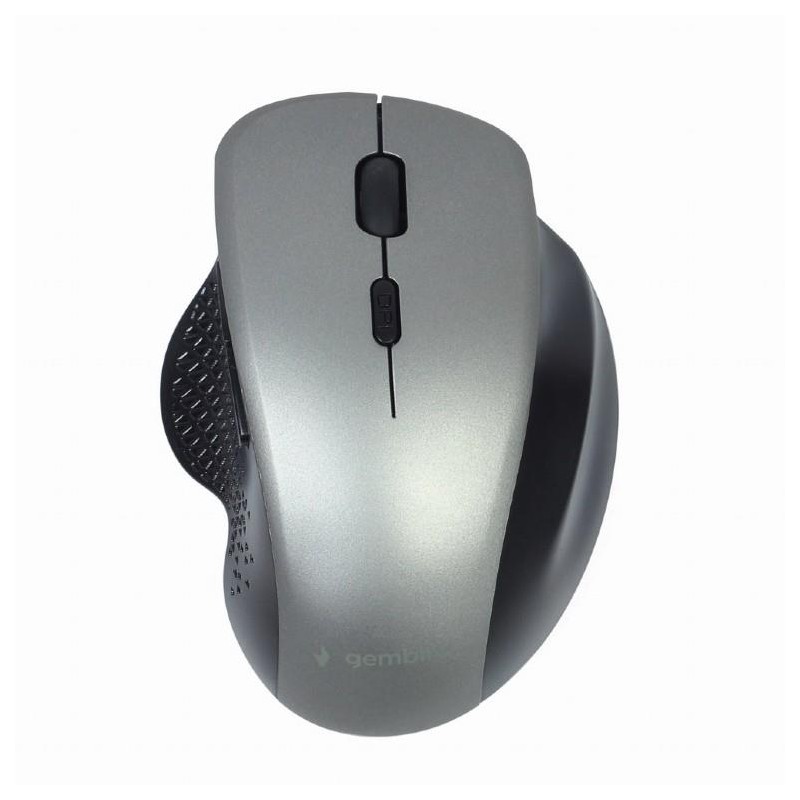 MOUSE USB OPTICAL WRL BLACK/SP. GREY MUSW-6B-02-BG GEMBIRD MOUSE USB OPTICAL WRL BLACK/SP. GREY MUSW-6B-02-BG GEMBIRD