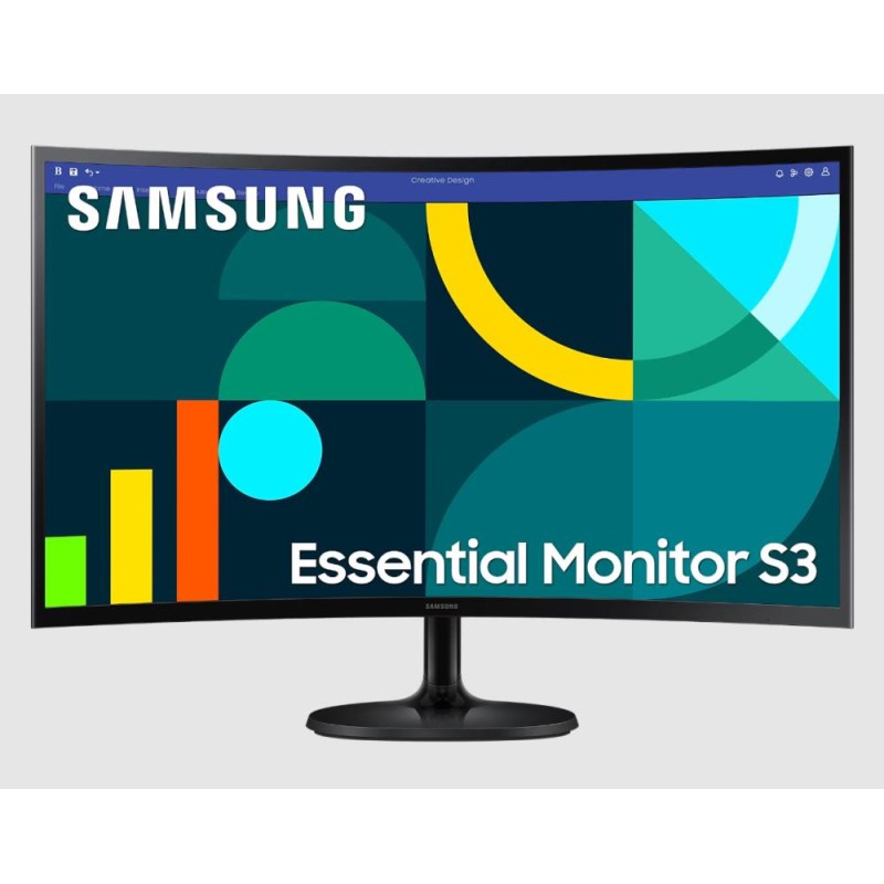 LCD Monitor|SAMSUNG|27"|Business/Curved|Panel VA|1920x1080|16:9|100Hz|4 ms|Tilt|Colour Black|LS27D360GAUXEN LCD Monitor|SAMSUNG|27"|Business/Curved|Panel VA|1920x1080|16:9|100Hz|4 ms|Tilt|Colour Black|LS27D360GAUXEN