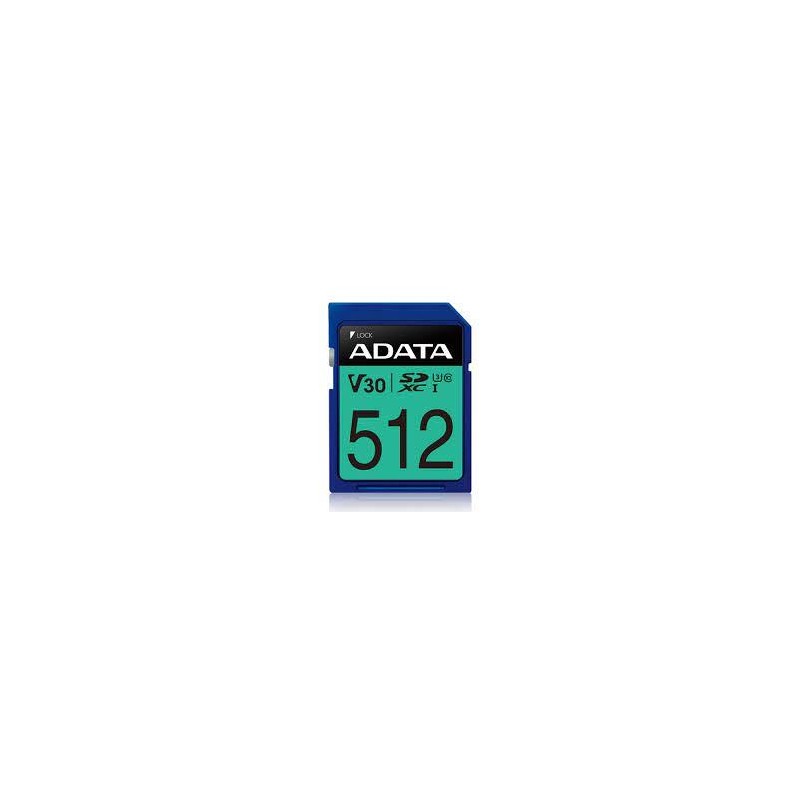 MEMORY SDXC 512GB V30/ASDX512GUI3V30S-R ADATA MEMORY SDXC 512GB V30/ASDX512GUI3V30S-R ADATA