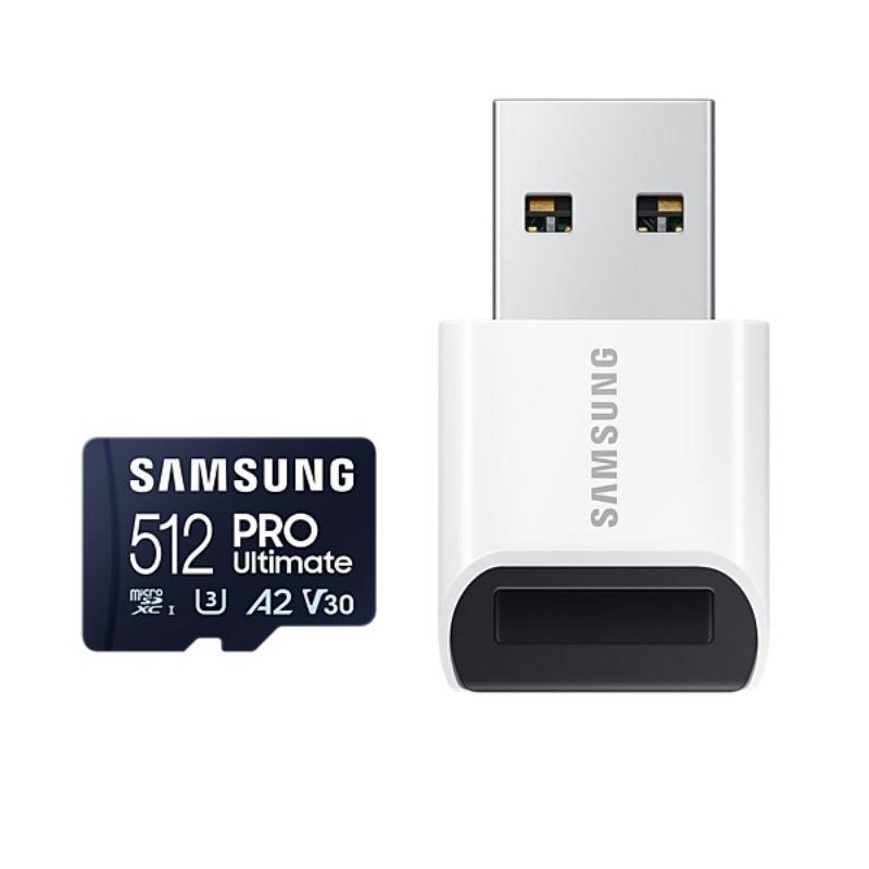 MEMORY MICRO SDXC 512GB/W/READER MB-MY512SB/WW SAMSUNG MEMORY MICRO SDXC 512GB/W/READER MB-MY512SB/WW SAMSUNG