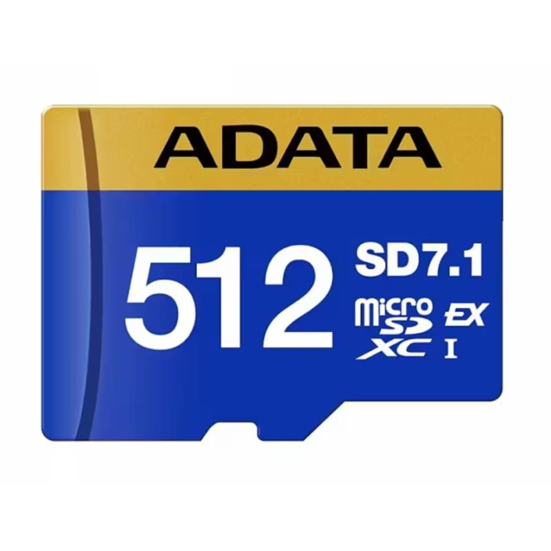 MEMORY MICRO SDXC 512GB SD7.1/UD512GEX3L1-C ADATA MEMORY MICRO SDXC 512GB SD7.1/UD512GEX3L1-C ADATA