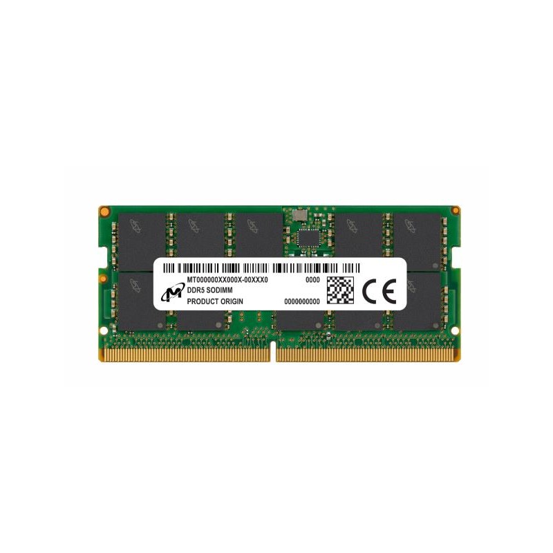 Server Memory Module|MICRON|DDR5|16GB|ECC|5600 MHz|CL 46|1.1 V|MTC10C1084S1TC56BR