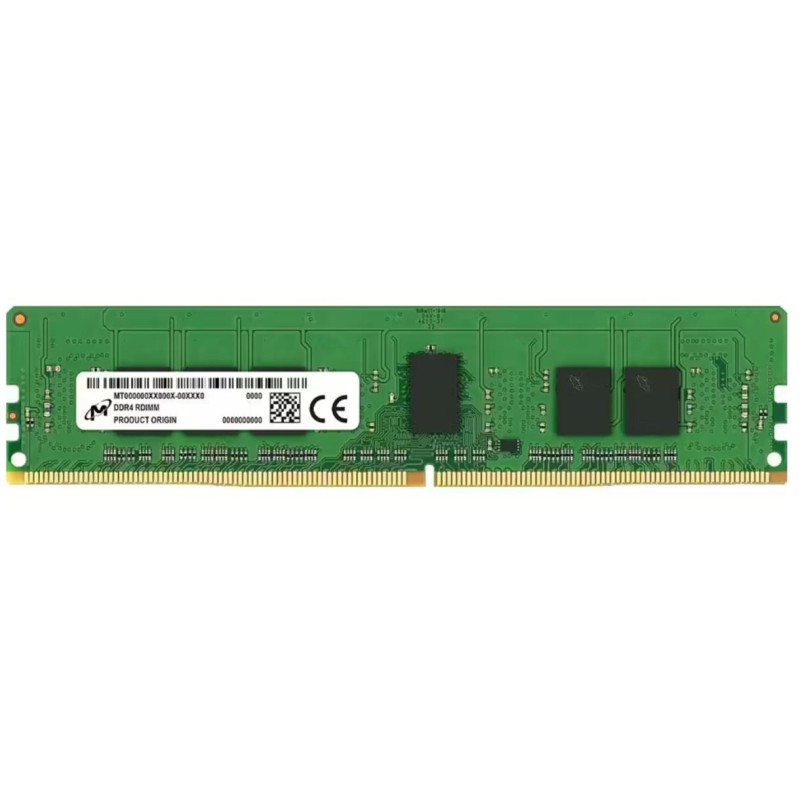 Server Memory Module|MICRON|DDR4|16GB|RDIMM|3200 MHz|CL 22|1.2 V|MTA9ASF2G72PZ-3G2R