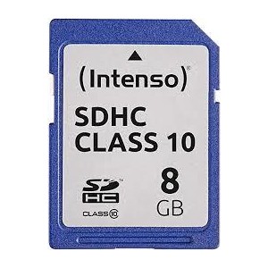 MEMORY SDHC 8GB C10/3411460 INTENSO