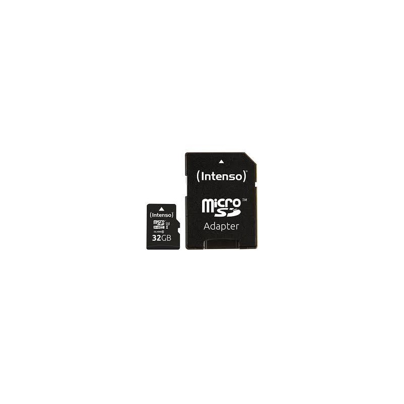 MEMORY MICRO SDHC 32GB C10/W/ADAPTER 3433480 INTENSO MEMORY MICRO SDHC 32GB C10/W/ADAPTER 3433480 INTENSO