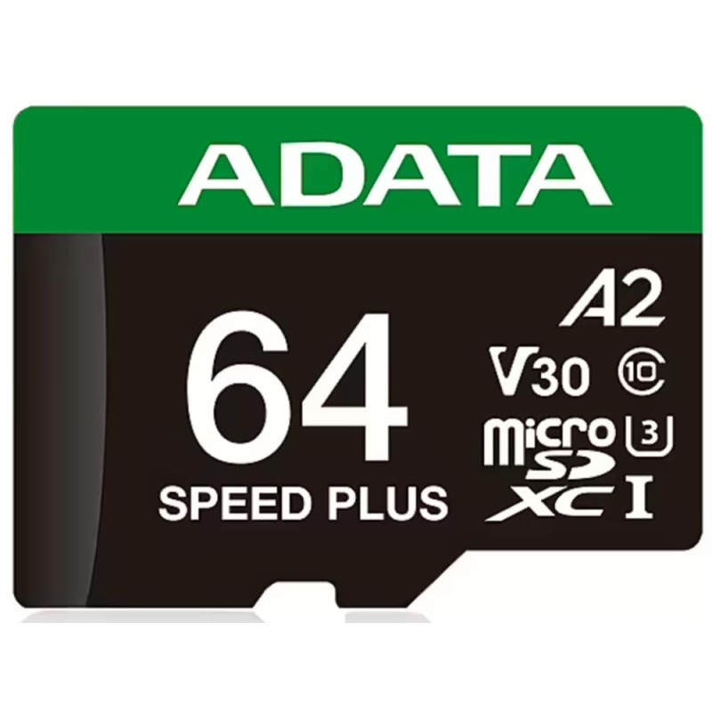 MEMORY MICRO SDXC 64GB UHS-I/UD64GUI3V30A2SP-RA1 ADATA MEMORY MICRO SDXC 64GB UHS-I/UD64GUI3V30A2SP-RA1 ADATA