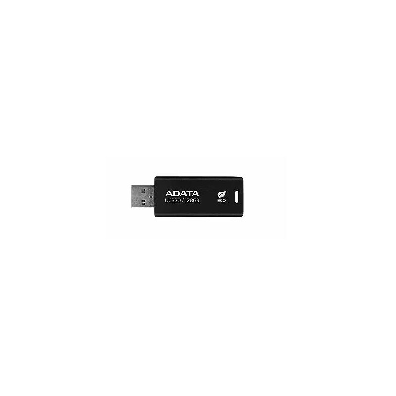 MEMORY DRIVE FLASH USB3.2 128G/BLACK UC320-128G-RBK/BK ADATA