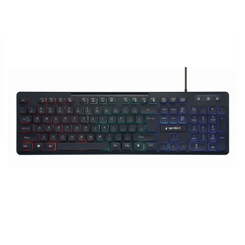 KEYBOARD MULTIMEDIA USB ENG/BLACK KB-UML3-02 GEMBIRD KEYBOARD MULTIMEDIA USB ENG/BLACK KB-UML3-02 GEMBIRD