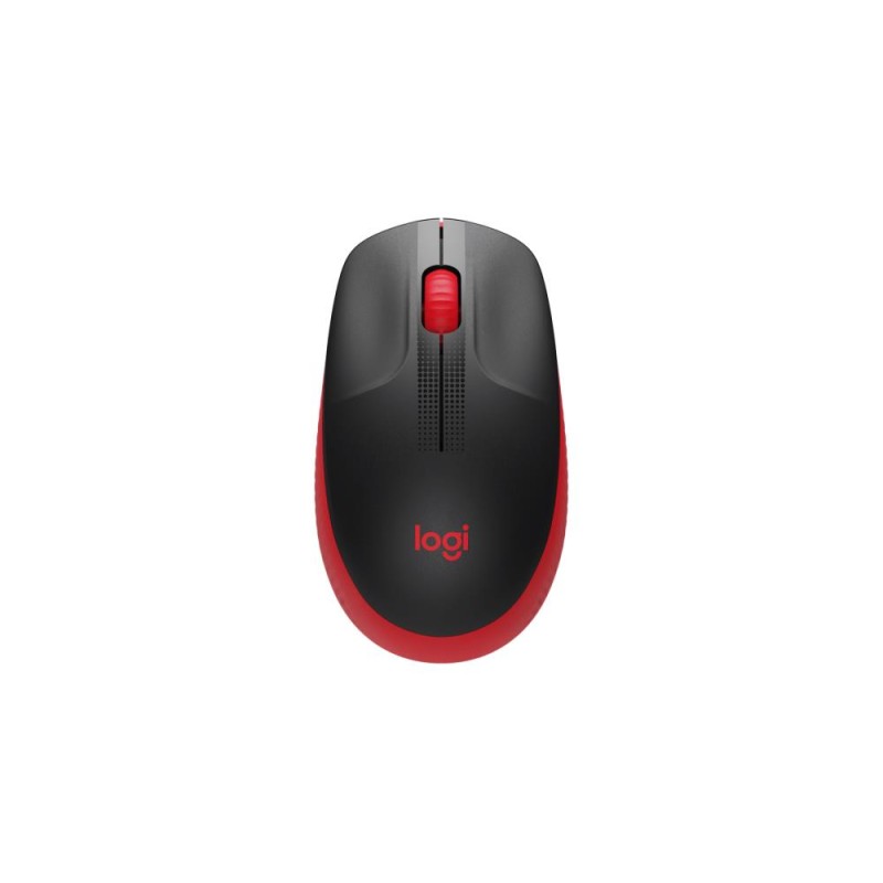 MOUSE USB OPTICAL WRL M190/RED 910-005908 LOGITECH