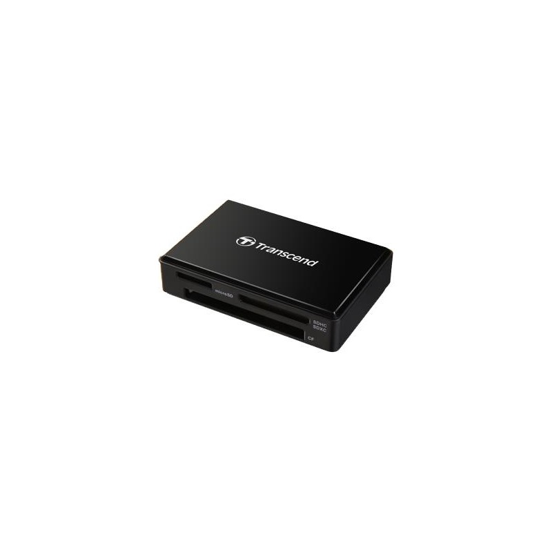 MEMORY READER FLASH ALL-IN-1/USB3 BLACK TS-RDF8K2 TRANSCEND MEMORY READER FLASH ALL-IN-1/USB3 BLACK TS-RDF8K2 TRANSCEND