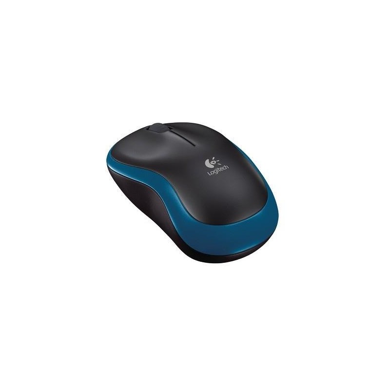 MOUSE USB OPTICAL WRL M185/BLUE 910-002236 LOGITECH