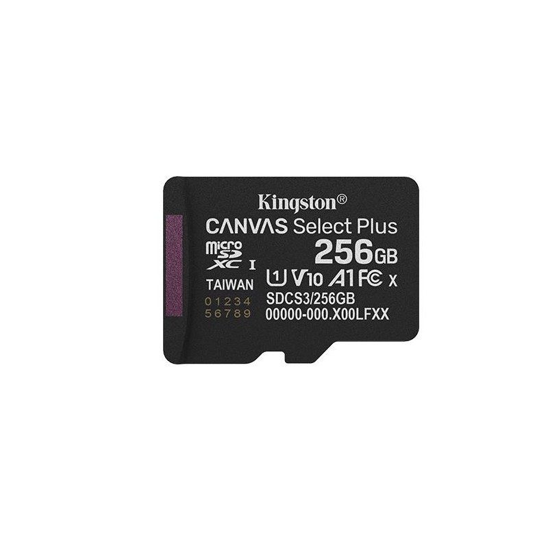 MEMORY MICRO SDXC 256GB UHS-I/SDCS3/256GBSP KINGSTON MEMORY MICRO SDXC 256GB UHS-I/SDCS3/256GBSP KINGSTON