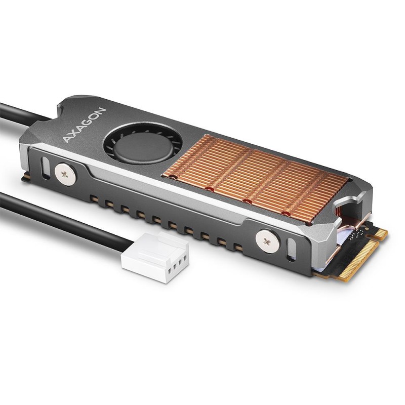 SSD ACC COOLER M.2 COPPER FAN/CLR-M2FAN AXAGON SSD ACC COOLER M.2 COPPER FAN/CLR-M2FAN AXAGON