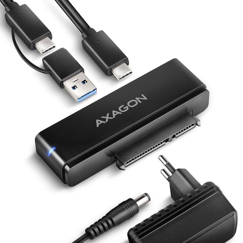 SSD ACC ADAPTER USB-C/SATA 6G/10GBPS 0.6M ADSA-FPX AXAGON SSD ACC ADAPTER USB-C/SATA 6G/10GBPS 0.6M ADSA-FPX AXAGON