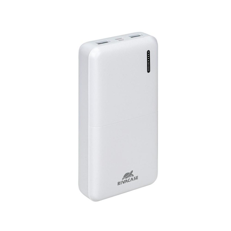 POWER BANK USB 20000MAH/VA2572 WHITE RIVACASE POWER BANK USB 20000MAH/VA2572 WHITE RIVACASE