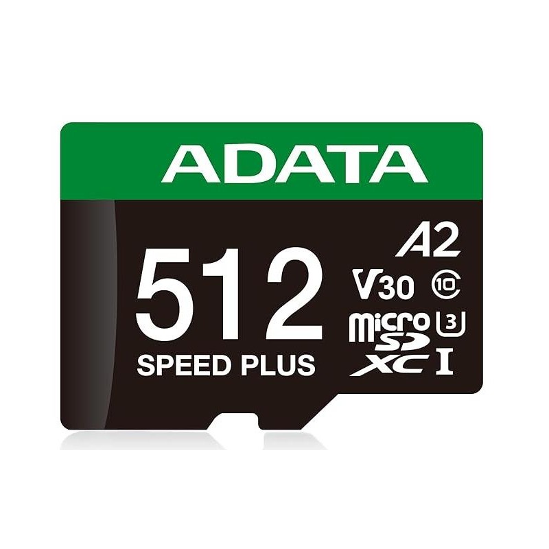 MEMORY MICRO SDXC 512GB UHS-I/UD512GUI3V30A2SP-RA1 ADATA MEMORY MICRO SDXC 512GB UHS-I/UD512GUI3V30A2SP-RA1 ADATA