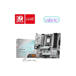Mainboard|MSI|AMD B850|SAM5|Micro-ATX|Memory DDR5|Memory slots 4|B850MGAMINGPLUSWIFI